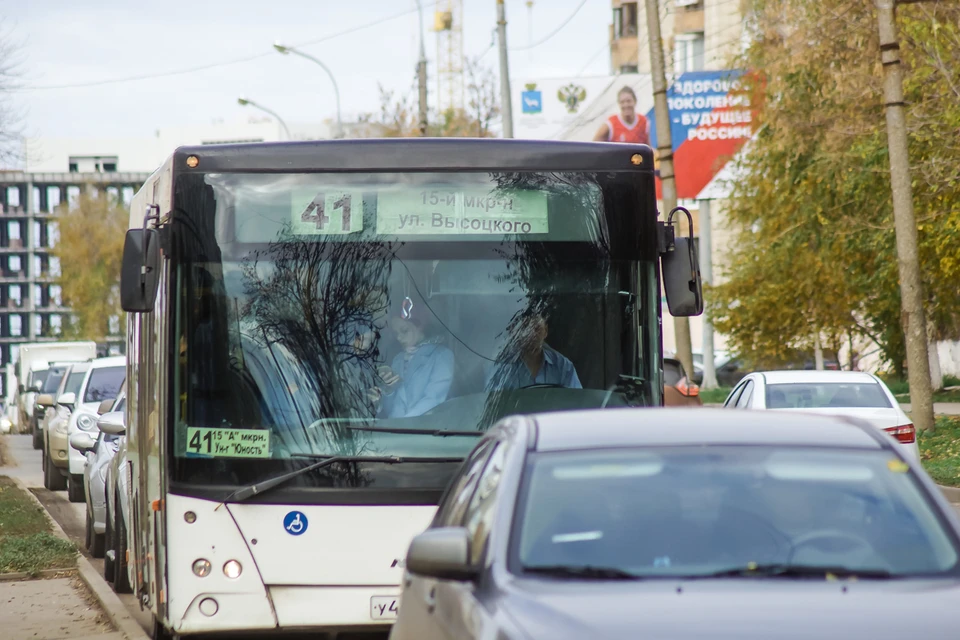 Автобус № 41 направили в объезд площади Кирова