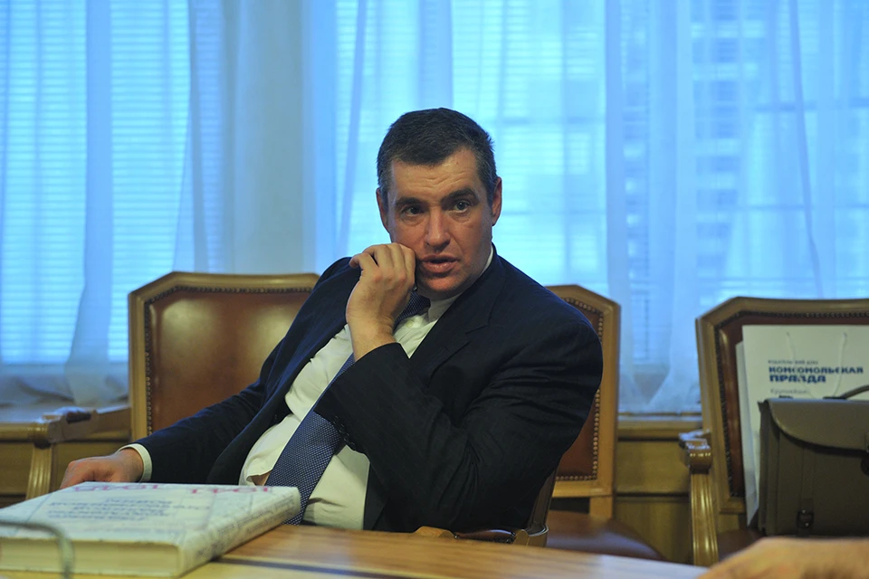 Леонид Слуцкий напомнил Литве, что Россия могла бы перекрыть транзит литовским дальнобойщикам в ответ на блокаду перевозок в Калининградскую область.