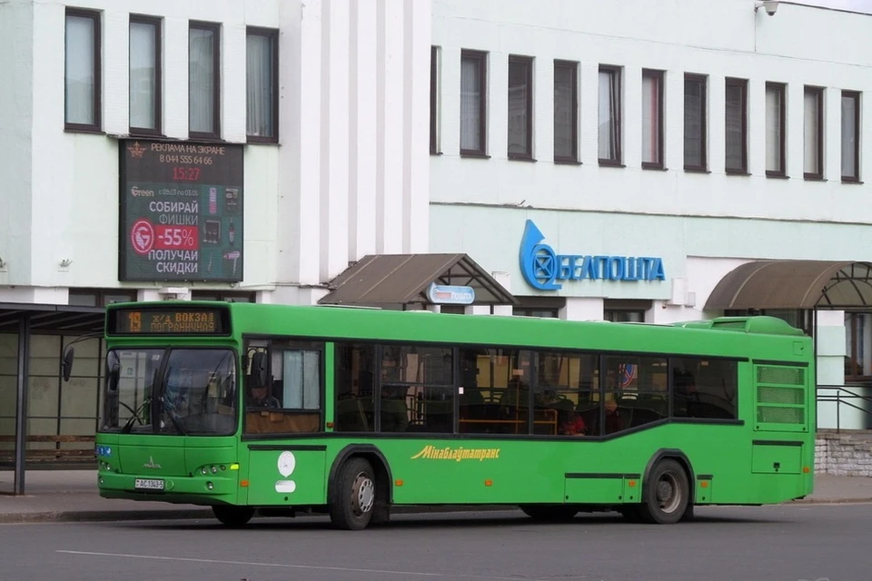 Белорусский автобус фото Белорусские автобусы МАЗ дважды за месяц загорались в Санкт-Петербурге - KP.RU