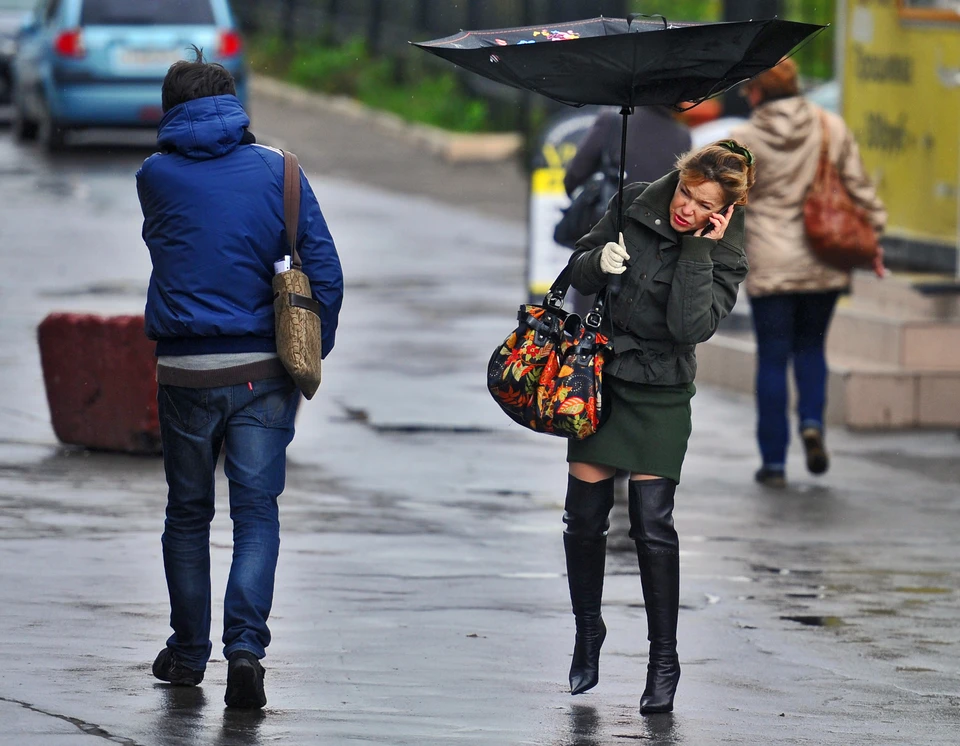 На Ульяновск движется гроза
