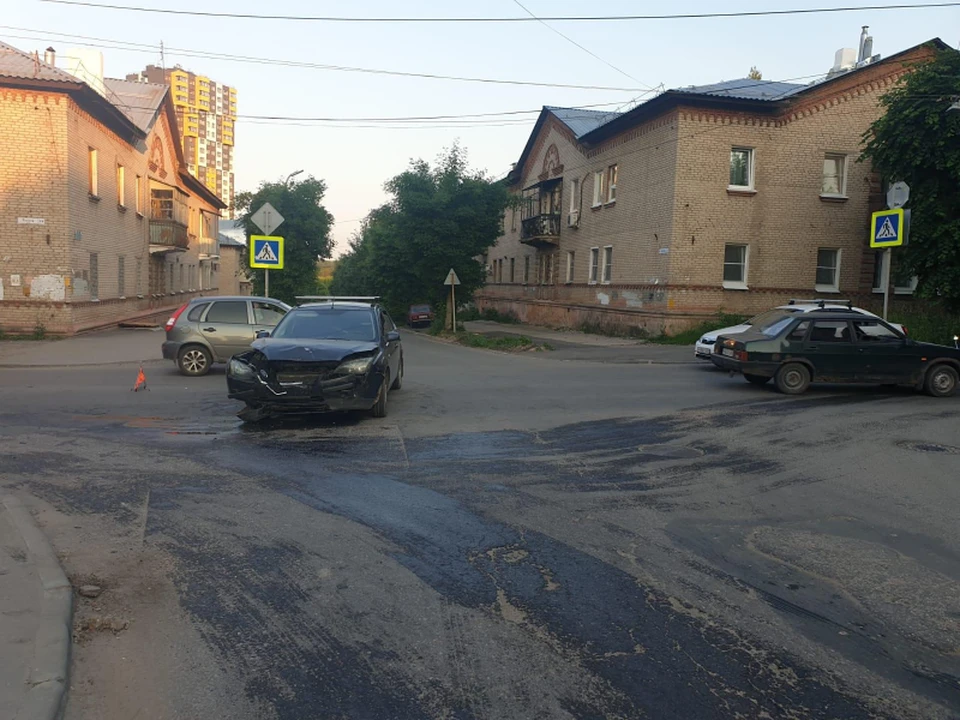 На улице Полетаева 58-летняя рязанка устроила жесткое ДТП.