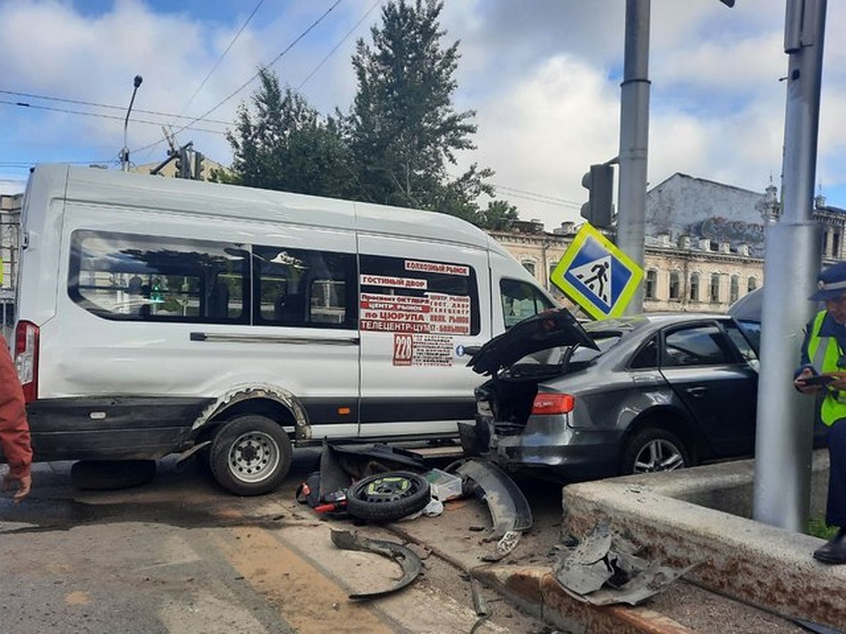 ДТП в Уфе с автобусом, пострадали восемь человек, 29 июня - KP.RU