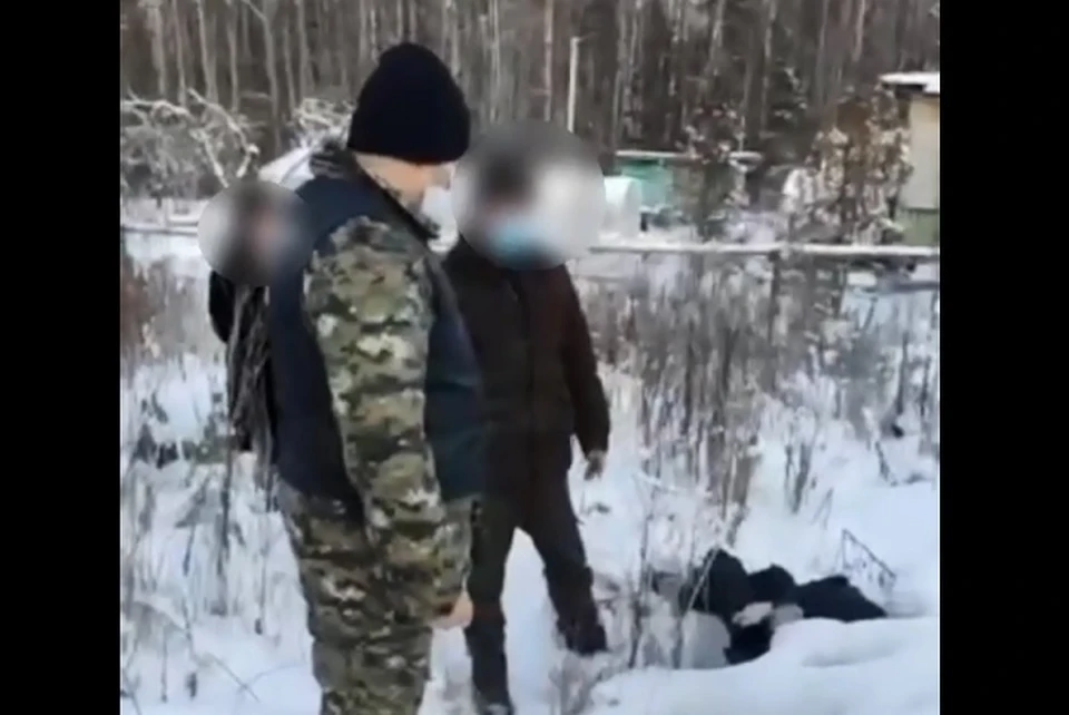Обвиняемый показал, где спрятал труп приятеля