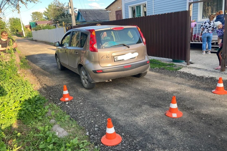 В Новосибирске в Заельцовском парке иномарка сбила ребенка. Фото: ГИБДД по Новосибирску