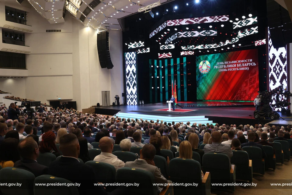 Лукашенко заявил, что Запад пытается создать образ врага из белорусов. Фото: пресс-служба президента