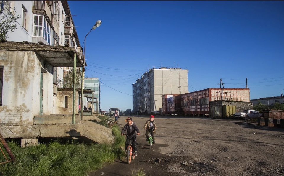 Черский фото поселка