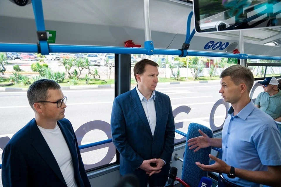 Электробус преодолел уже 3000 километров и перевез более 10 тысяч пассажиров. Фото: https://t.me/AlekseiKopaigorodskii