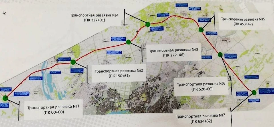 План новой дороги