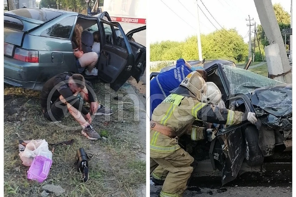 Сотрудники ГИБДД выясняют обстоятельства аварии Фото: Инцидент Екатеринбург