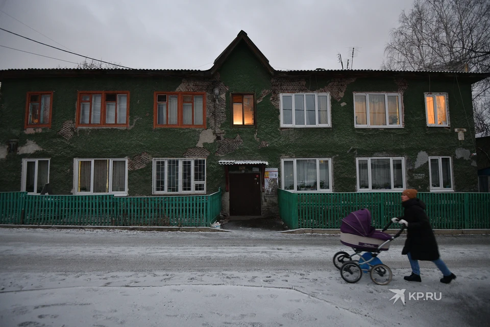 Один из домов на Эльмаше, попавших под реновацию.