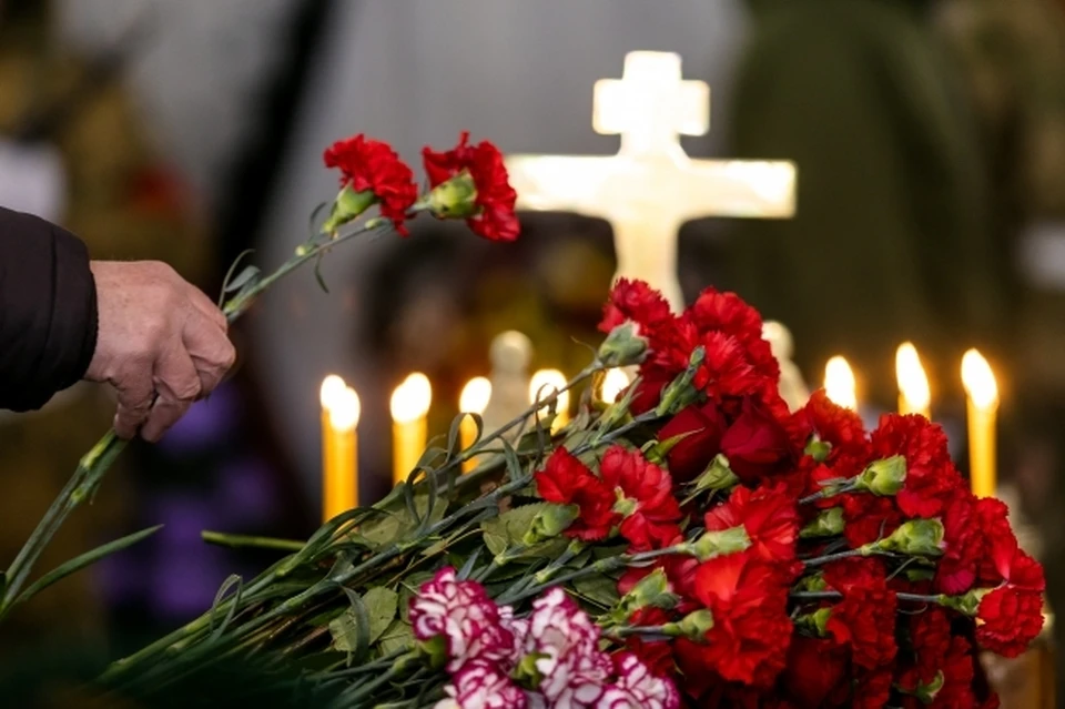 В Городище прощаются с погибшим на Украине сержантом