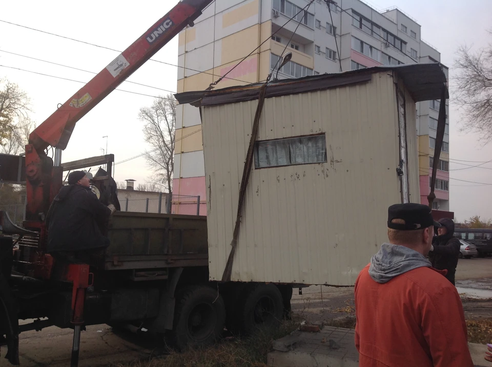 большинство объектов убрали сами собственники
