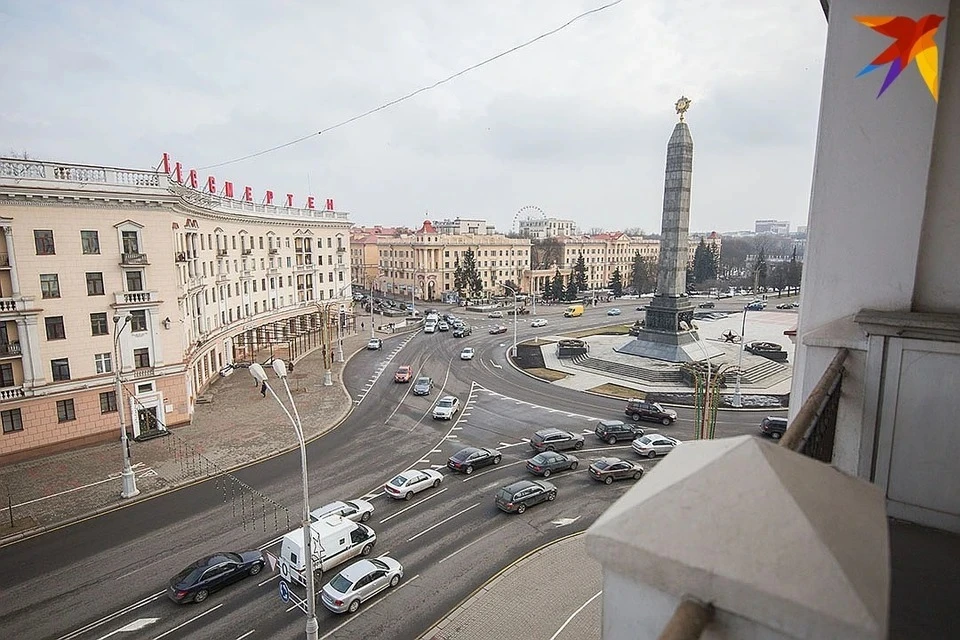 Площадь Победы в Минске.