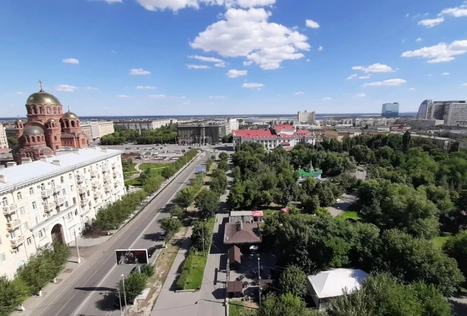 В Волгограде в среду будет меньше +30 градусов