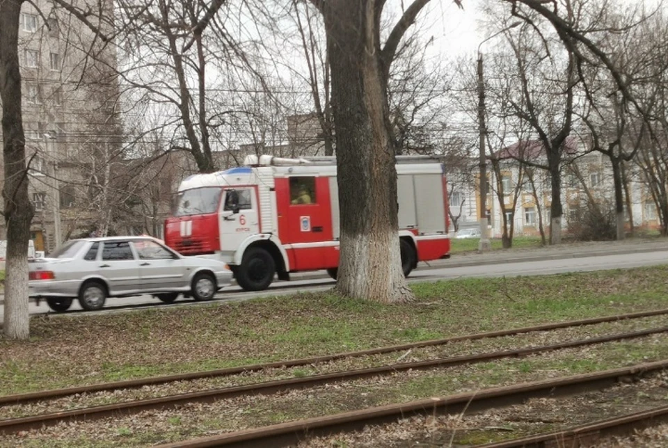 Причина пожара устанавливается
