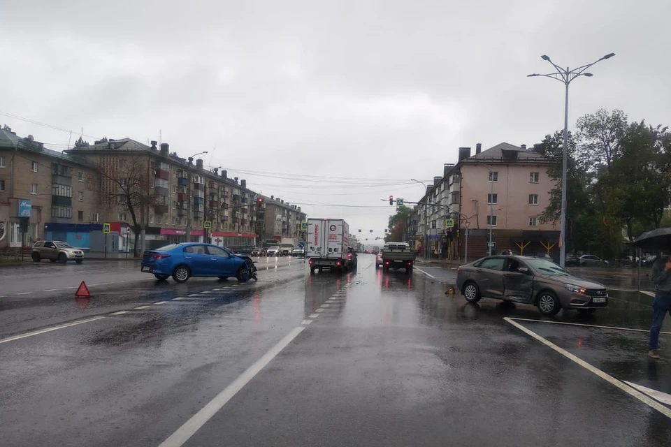 ДТП на Гагарина в Липецке