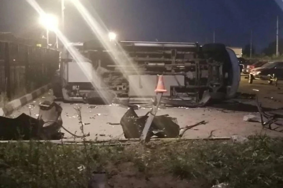 Поздно вечером 24 июля в Ярославле на улице 1-ой Пятовской произошло ДТП.