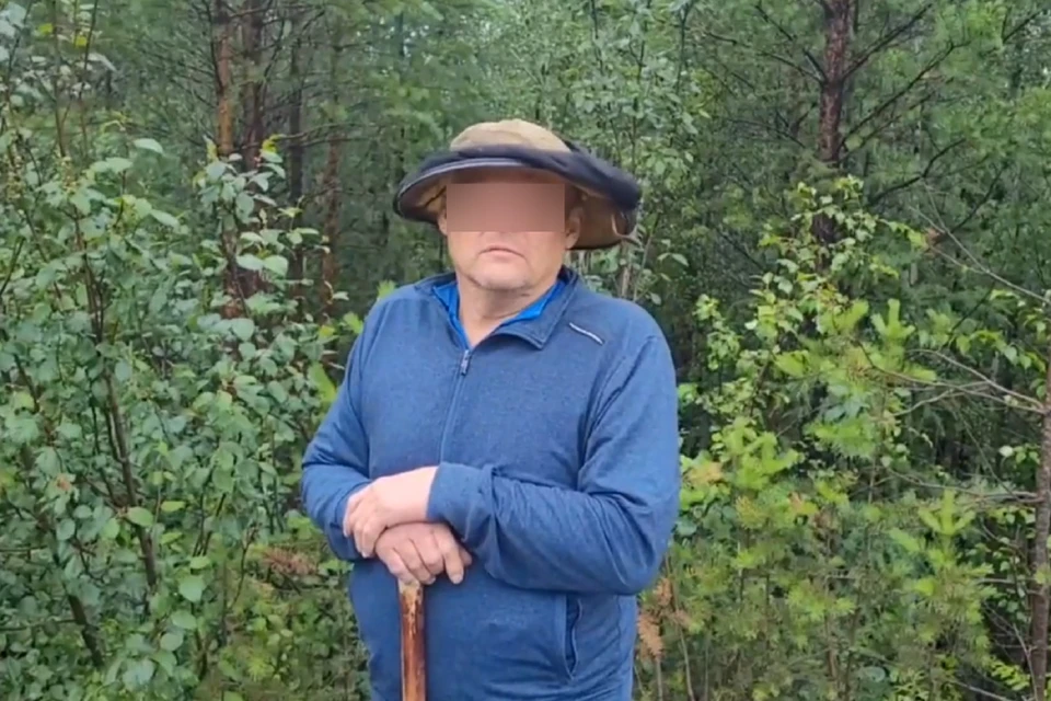 Рыбак заблудился в лесу и три дня бродил по тайге