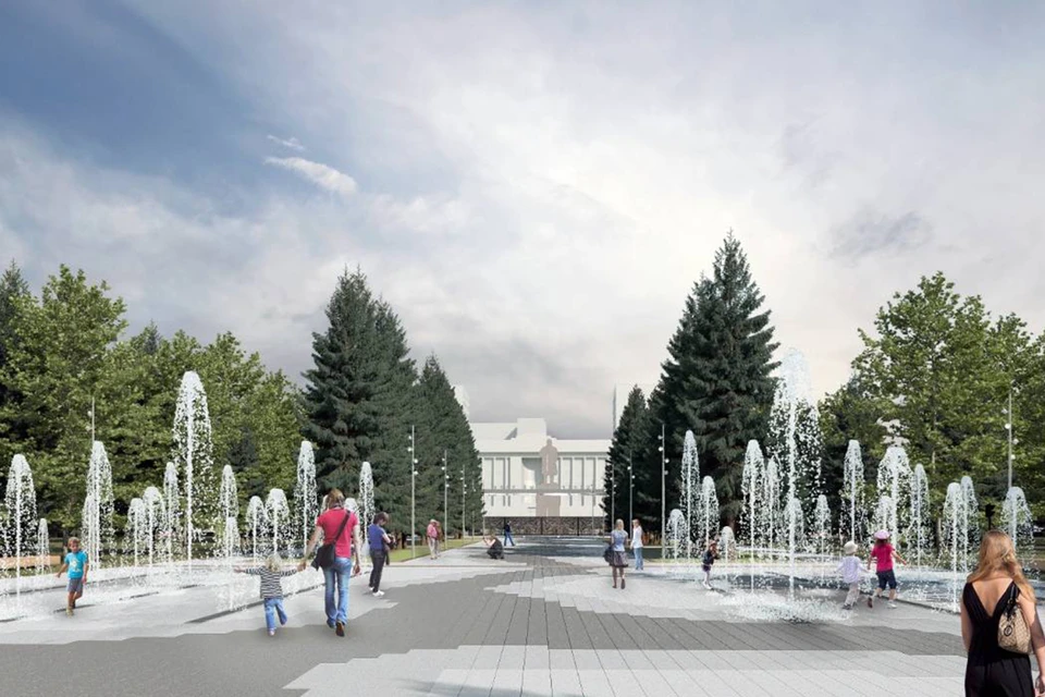 Проект реконструкции Центрального парка Красноярска
