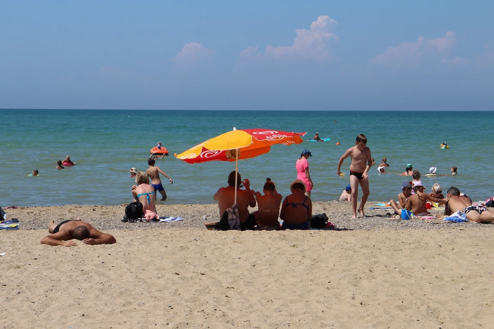Вода в Черном море прогрелась до +22 …+26°.