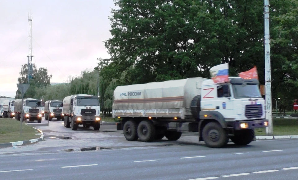 На сегодня, 5 августа, 6270 тонн гуманитарной помощи уже отправлены на территорию Донбасса и Украины.