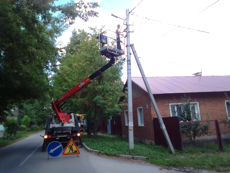 10 августа в Туле без электричества останутся десятки домов
