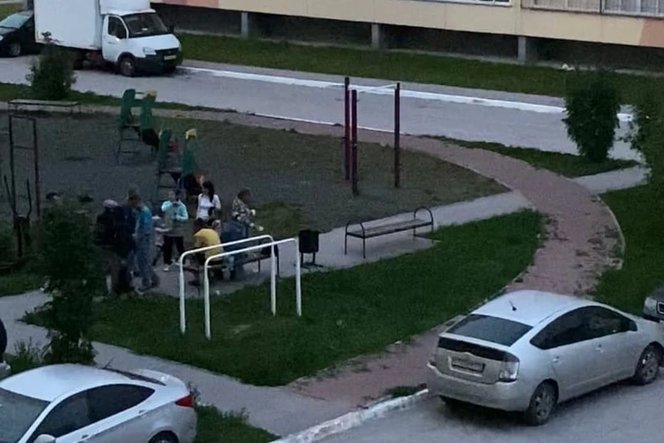 Новосибирцев возмутили родители, распивающие спиртное на детской площадке. Фото: АСТ-54