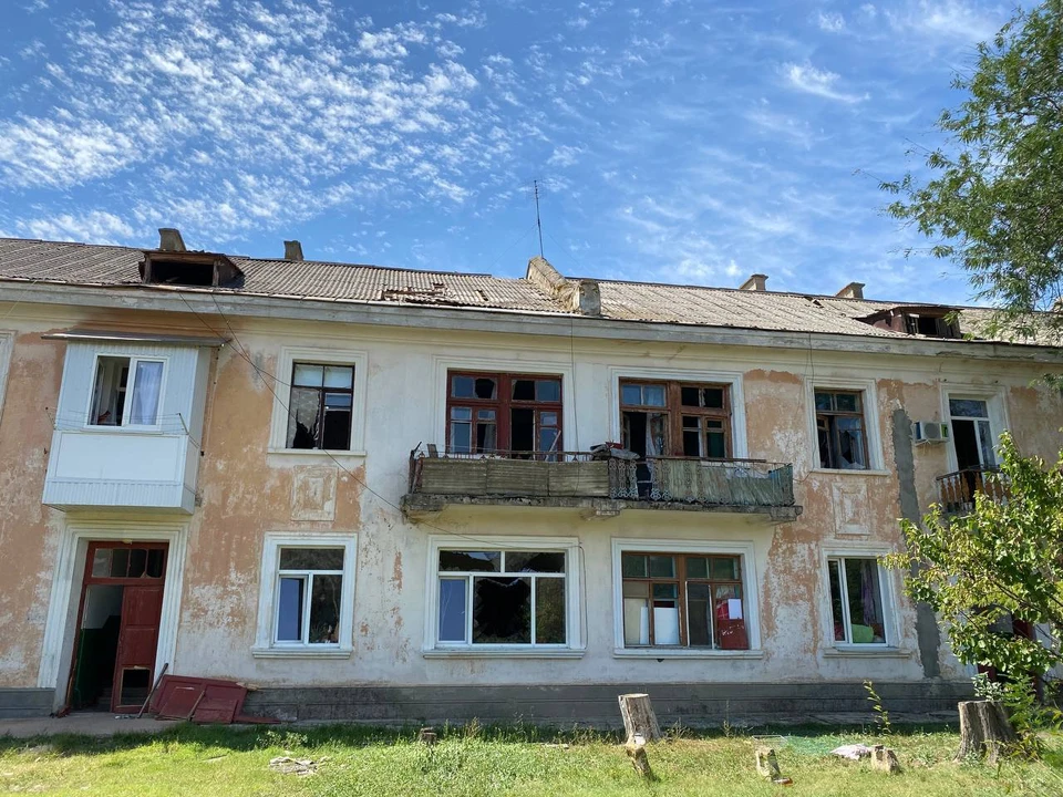 В Новофедоровке в результате ЧП повредило несколько десятков домов