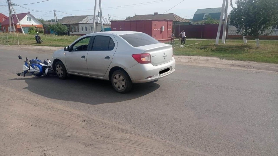 Дорога после аварии.