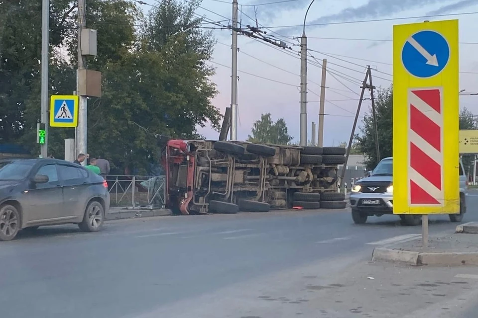 В ДТП никто не пострадал.