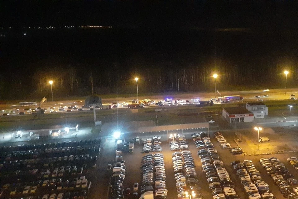 Авария на КАД Фото: ДТП и ЧП Петербург