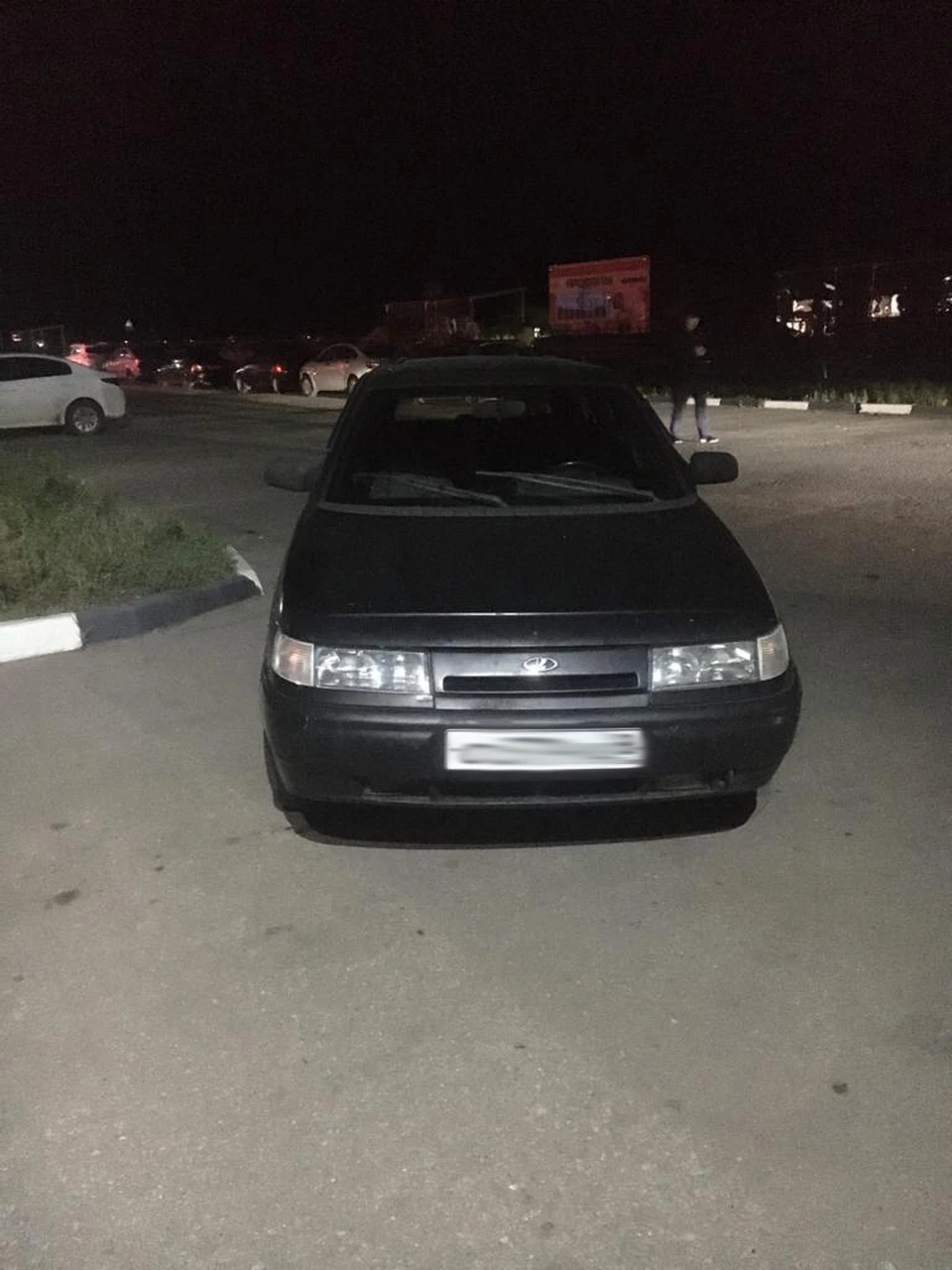 ДТП произошла на территории парковки