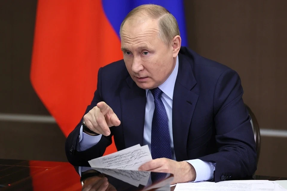 Путин назвал уроком для всех арест имущества российских бизнесменов на Западе