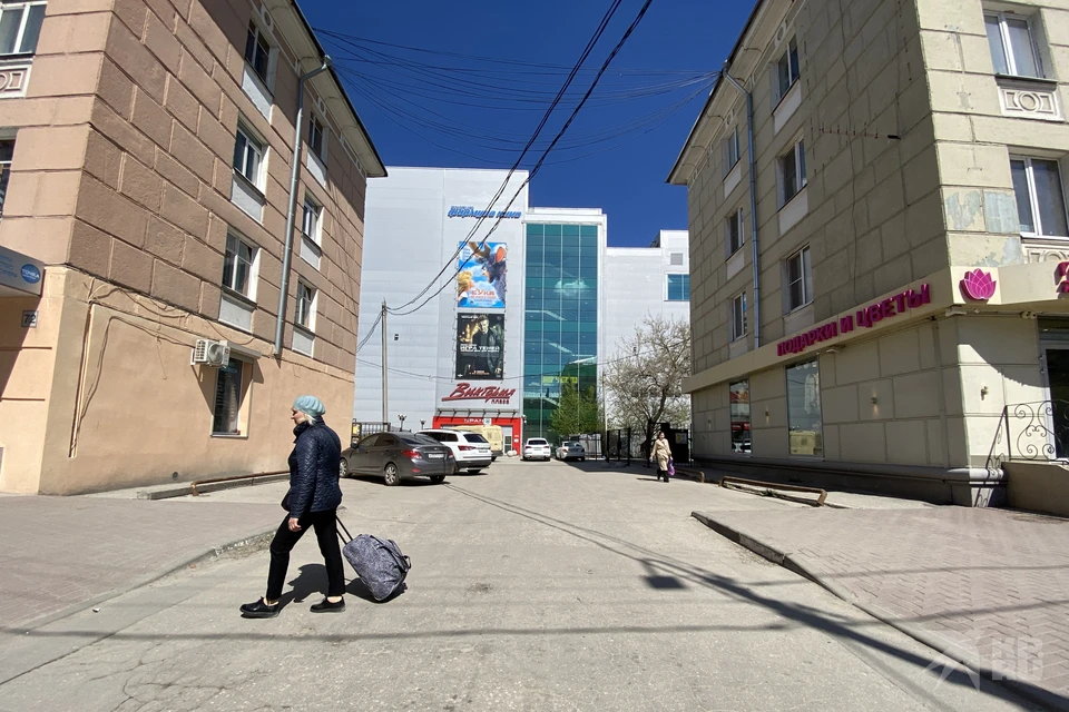 Тупик Володарского в мае 2022 года - самая короткая улица Рязани.