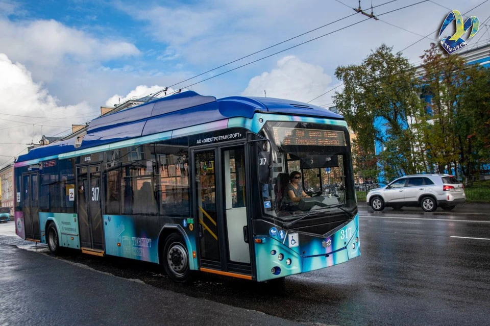В Мурманске станет больше троллейбусов с автономным ходом. Фото: администрация Мурманска