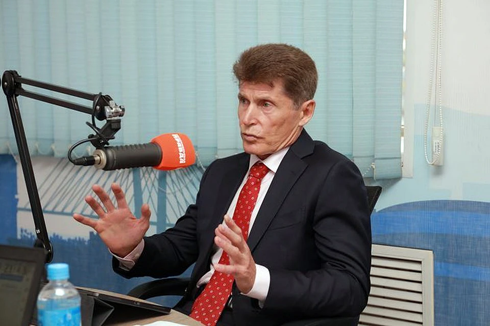 Губернатор Приморского края в эфире радио «Комсомольская правда»