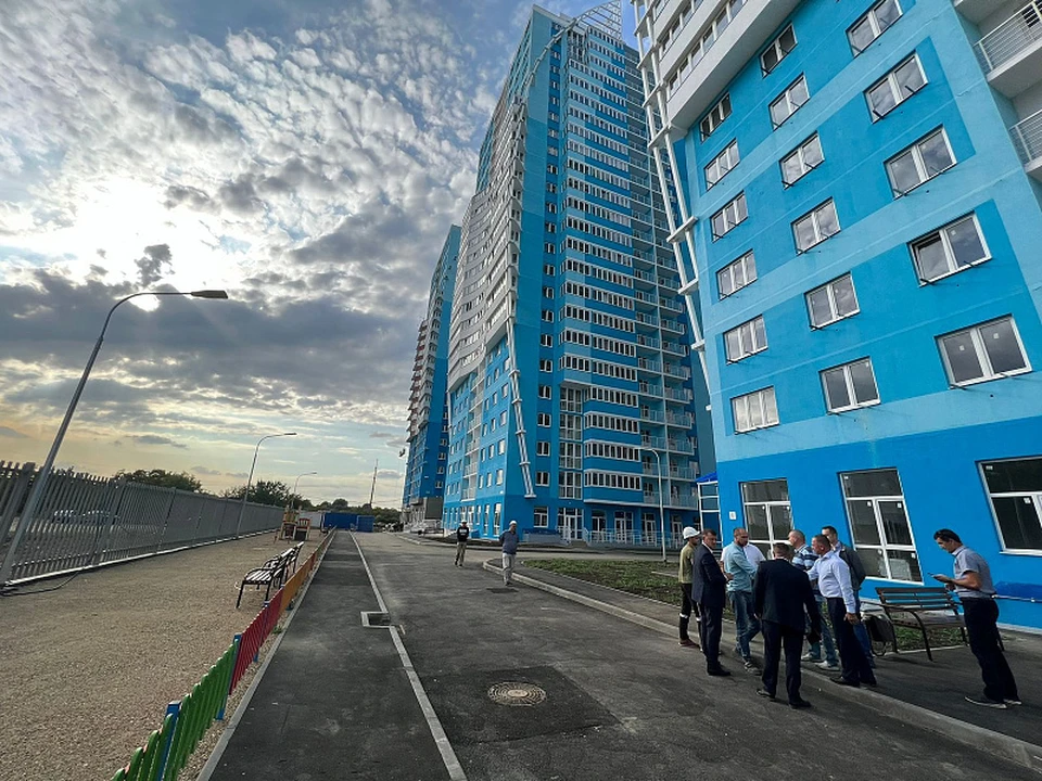ЖК «Иван-да-Марья» и «Парусная регата» завершают. Фото: пресс-служба администрации Краснодарского края.