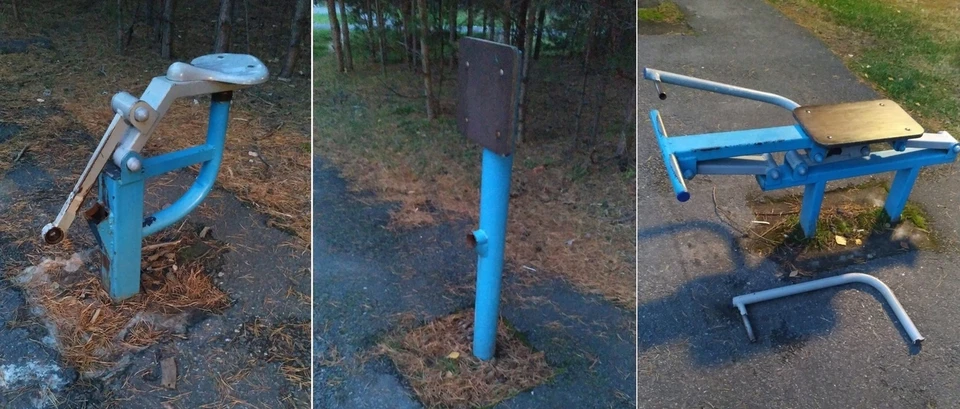Жители недовольны состоянием самого парка и отдельных его объектов. Фото: "Регион-70 | Новости Колпашево".