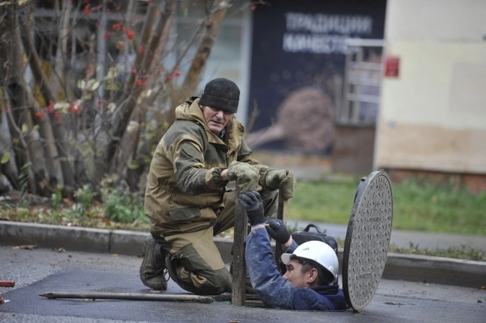 В одном из частных секторов крымской столицы на этой неделе начали проводить центральную канализацию