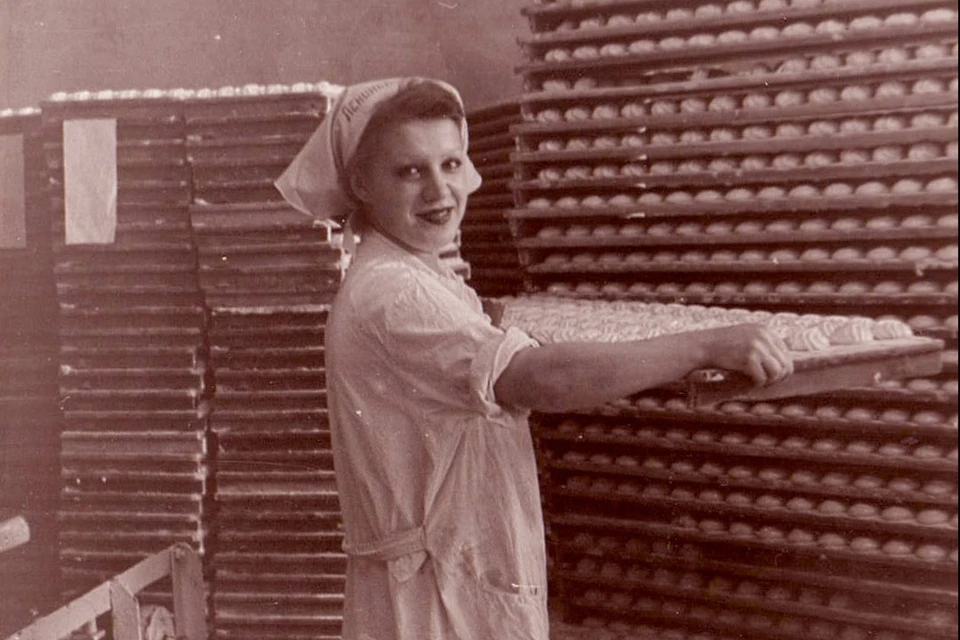 Цех по производству мармелада и зефира, 1981 год. Фото: пресс-служба «ЗАО Шоколадная фабрика «Новосибирская».