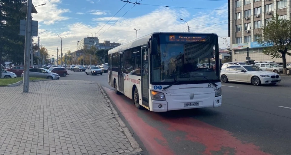 Онлайн табло автобуса 83, город Красноярск, Красноярский …