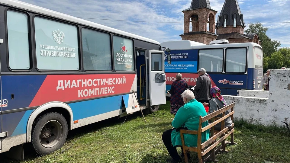 Жители 462 населенных пунктов региона воспользовались услугами «поликлиник на колесах».