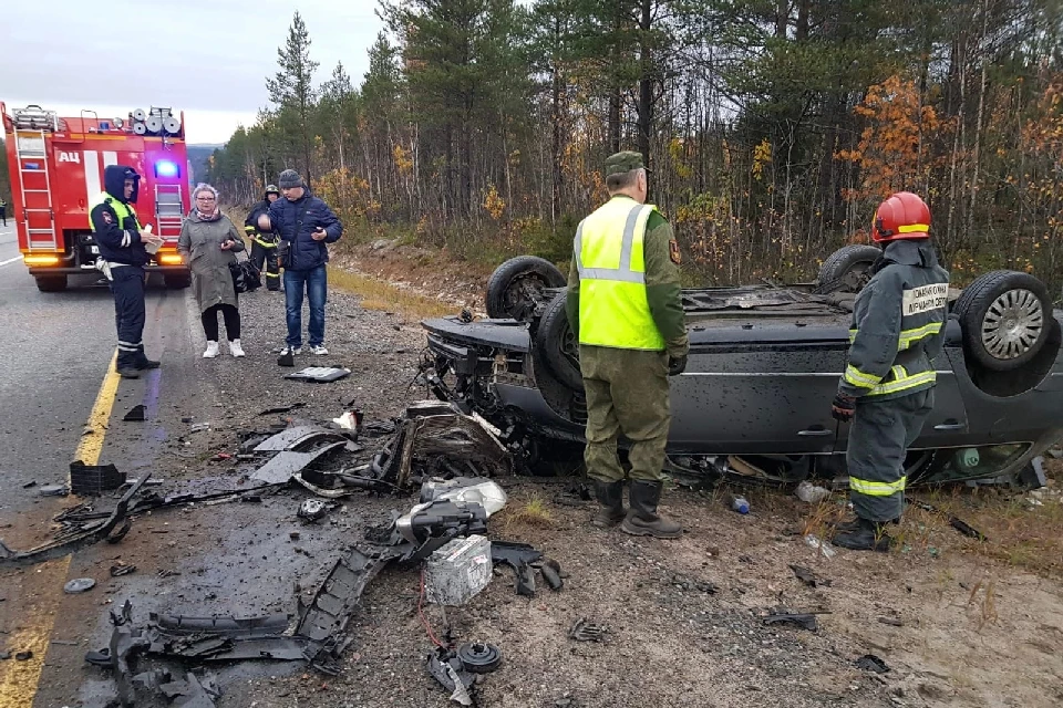 57-летний водитель Volkswagen Passat уснул за рулем. Фото: vk.com/murman01