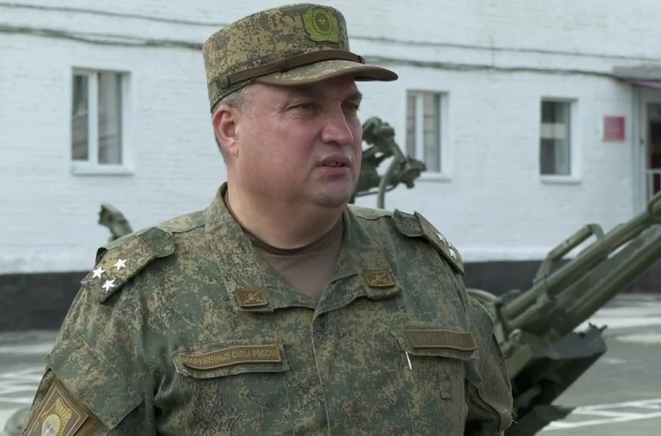Полковник Андрей Курбанов. Фото: принтскрин видео, Telegram-канал Олега Кожемяко