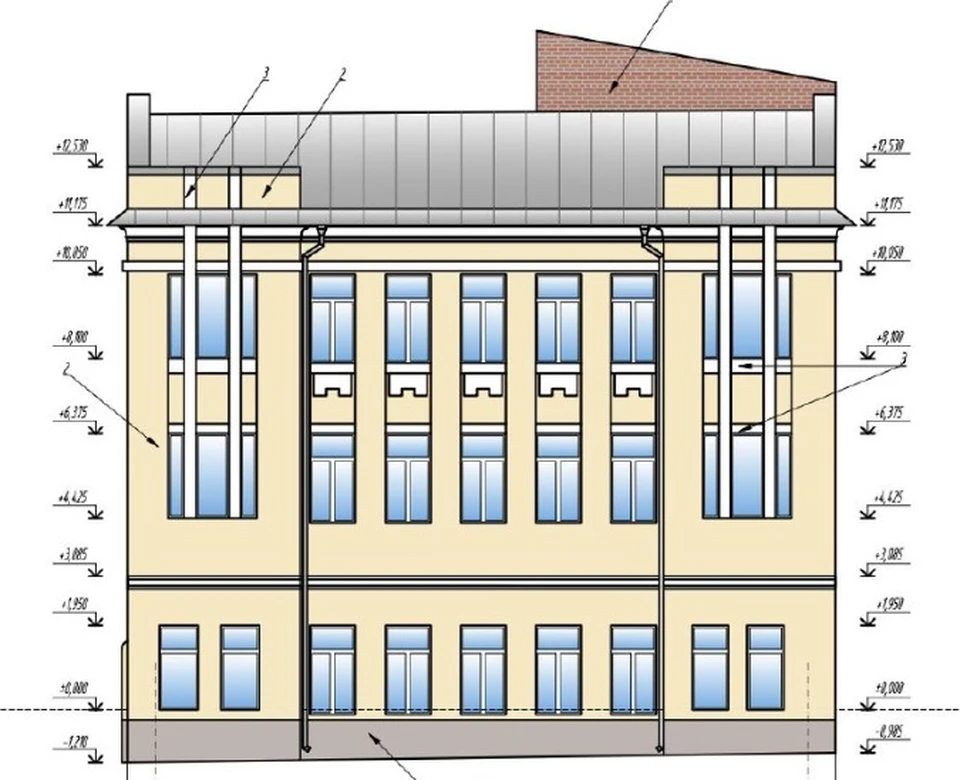 Ремонт фасада улучит внешний облик старинного здания / Фото: t.me/ugookn63