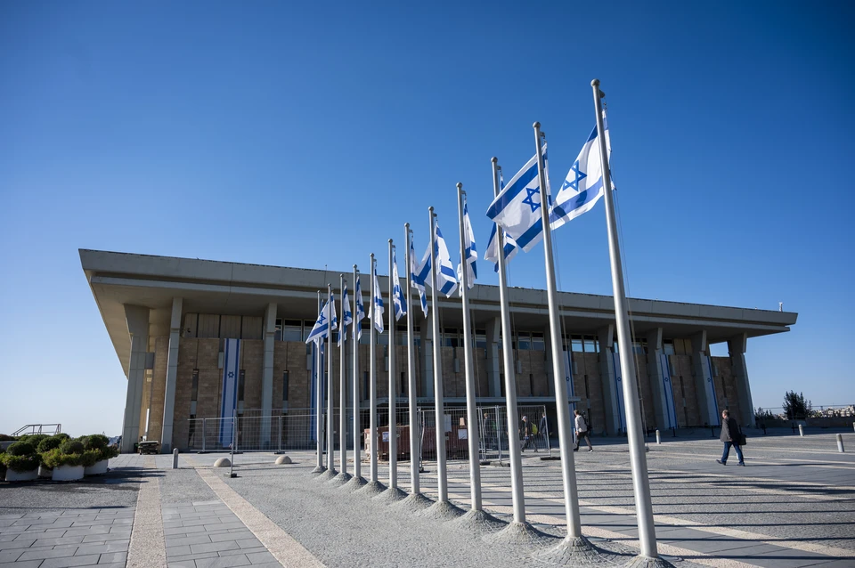 Здание парламента Израиля - Кнессета.