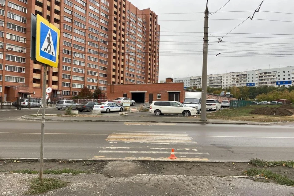 В Новосибирске ищут автомобилиста, который сбил школьницу и уехал. Фото: Госавтоинспекция по Новосибирску