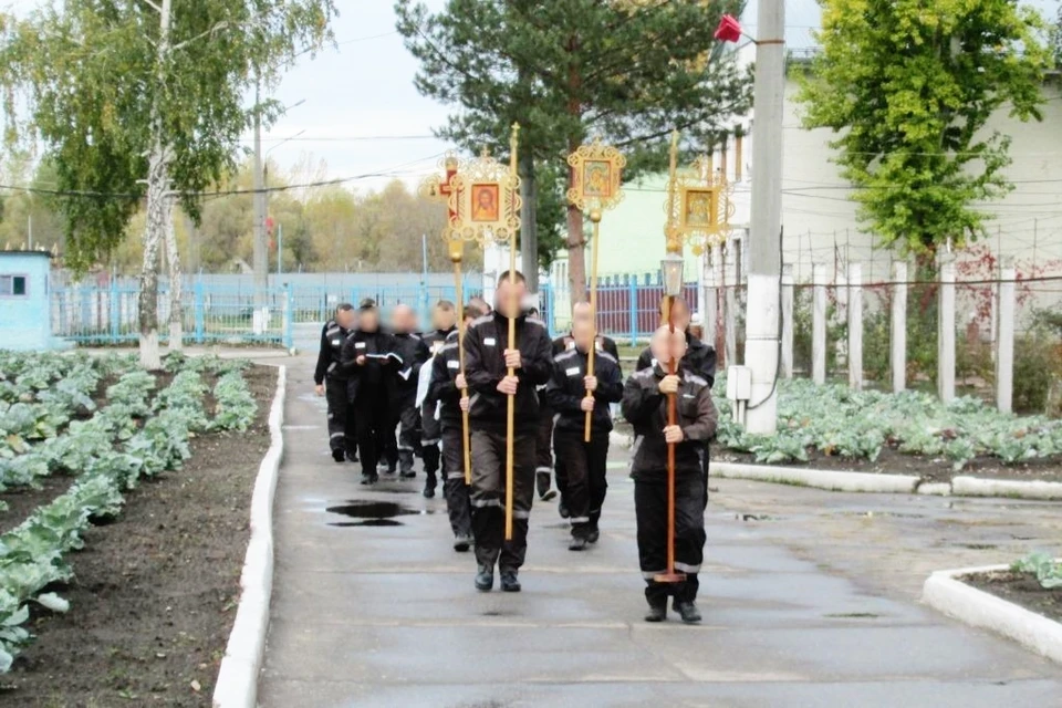 Крестный ход прошел в исправительных учреждениях Ульяновской области