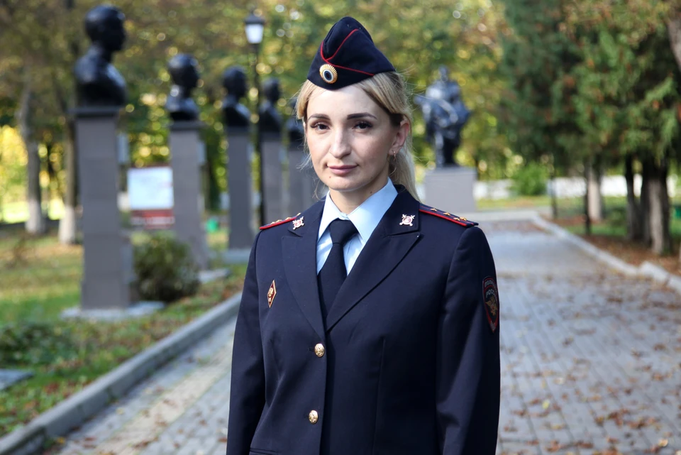 Сотрудница мценской полиции Елена Белова - народный участковый Орловщины