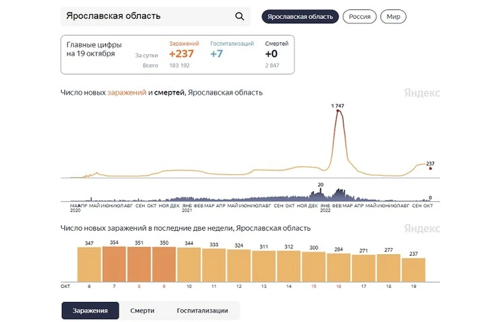 Скриншот Яндекс.Статистика